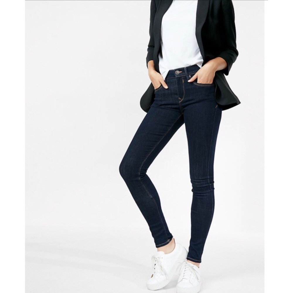 Express Mid Rise Jeans - Picture 7 of 7
